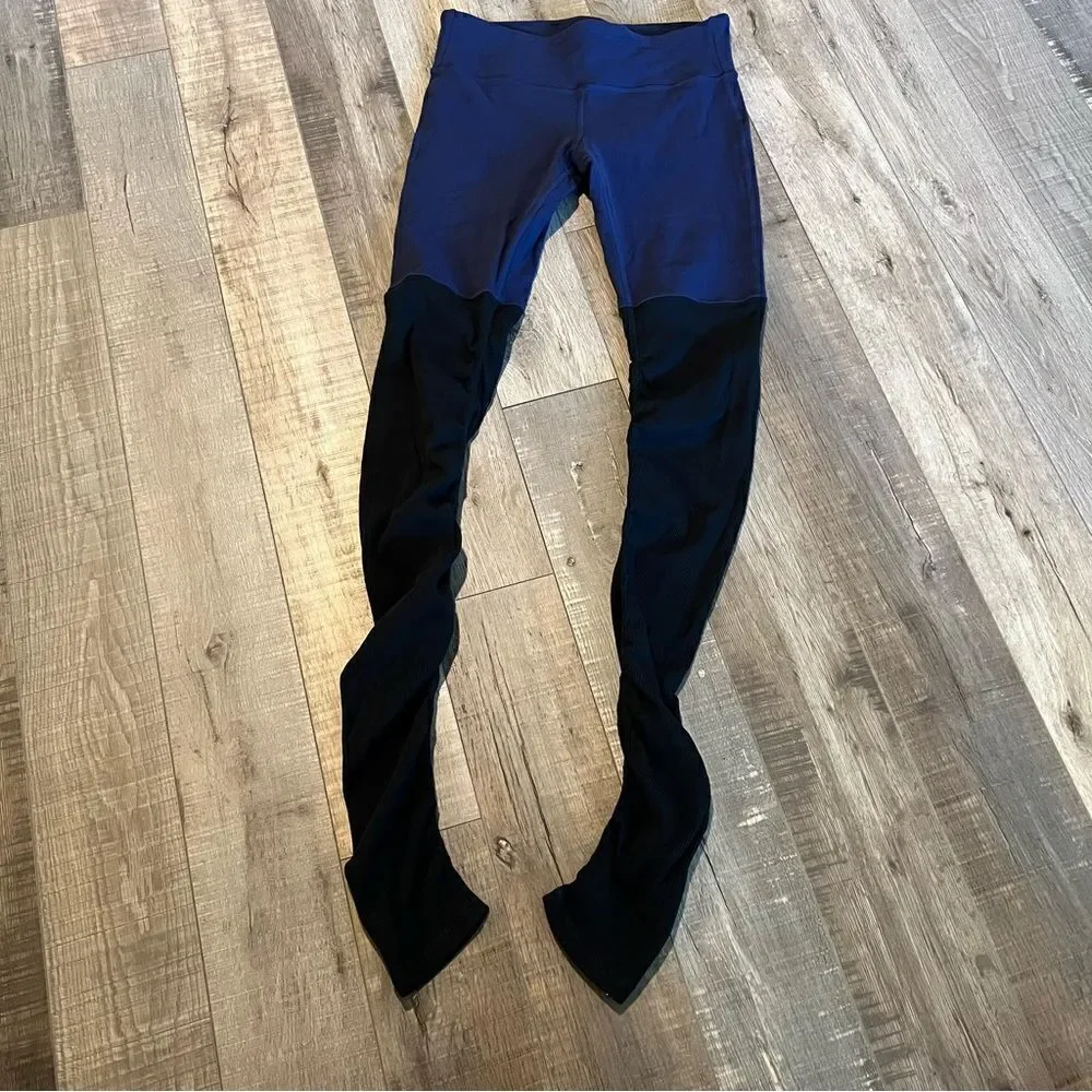 ALO Yoga Leggings Goddess Ribbed Workout